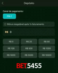 deposits BET5455